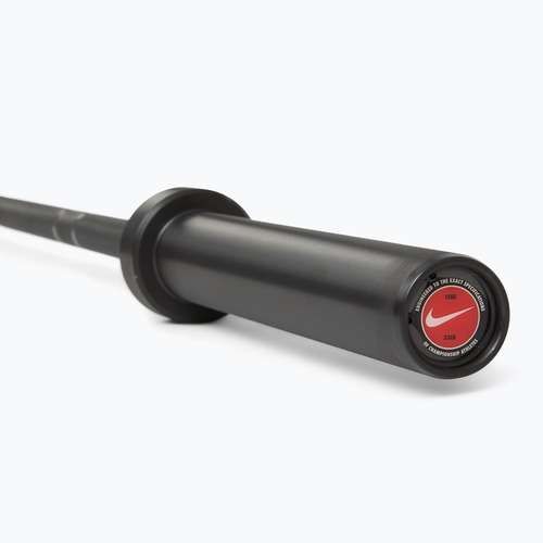 Egyenes rúd Nike Strength Coated Premium Barbell black just do it