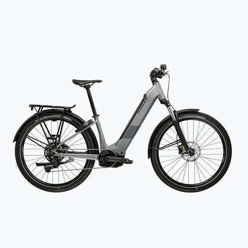 Elektromos kerékpár KROSS Influx Suv Hybrid 2.0 600Wh LS 27,5" grey/black/matte
