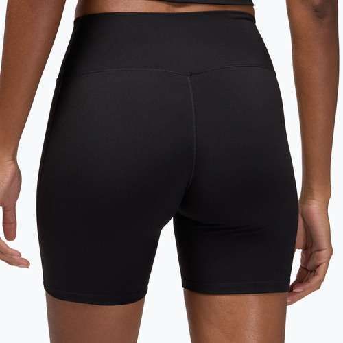 Női rövidnadrág Jordan Sport Dri-Fit Magas derekú 6" fekete/fehér