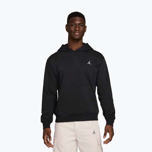 Férfi pulóver Jordan Brooklyn Fleece fekete/fehér