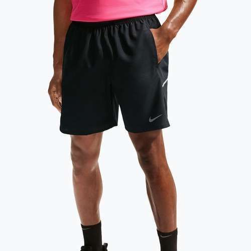 Férfi rövidnadrág Nike Miler Dri-Fit 7" black/black