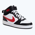 Nike Court Borough Mid cipő 2 white/white/black/university red