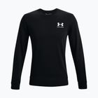 Under Armour férfi edzőpulóver Rival Terry LC Crew fekete 1370404-001