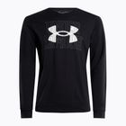 Under Armour férfi edző pulóver Rival Terry Logo Crew fekete 1370391-001