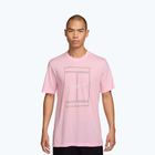 Férfi póló Nike Court Heritage pink foam