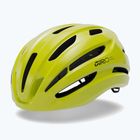 Kerékpáros sisak Giro Isode II gloss hi viz yellow