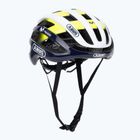 ABUS AirBreaker Movistar Team 24 navy/sárga/fehér kerékpáros sisak