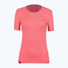 Salewa Puez Graphic 2 Dry női trekking póló rózsaszín 00-0000027400