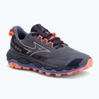 Női futócipő Mizuno Wave Mujin 11 kék gránit/ezüst/sztriking korall
