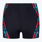 Férfi Speedo Tech Print úszónadrág fekete/narancssárga