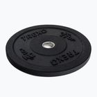TREXO fekete bumper olimpiai súlytárcsa 5 kg TRX-BMP005