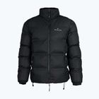 Férfi hőszigetelt kabát BERGSON Snowy Wolf Micro-Therm fekete