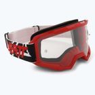 Gyerek kerékpáros szemüveg Leatt Vizion 2.5 Small red