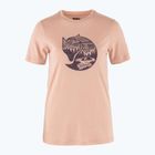 Női trekking póló Fjällräven Abisko Wool Fox kréta rózsaszín/ port