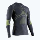 Férfi termoaktív pulóver X-Bionic Energy Accumulator 4.0 charcoal/yellow