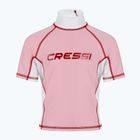 Gyermek UV póló Cressi Rash Guard S/SL rózsaszín LW477002