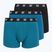Férfi boxer nadrág CR7 Basic Trunk 3 pack multicolour