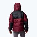 Férfi bélelt dzseki Columbia Pike Lake II Hooded rich wine/black 3