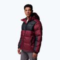 Férfi bélelt dzseki Columbia Pike Lake II Hooded rich wine/black 4