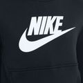 Gyermek Nike Club Fleece kapucnis pulóver fekete/fehér 10