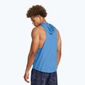 Férfi edző póló Under Armour Project Rock LFG Graphic SL Hoodie blue 2