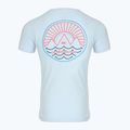 Quiksilver férfi Summit Sunset kék/piros kombinált póló 2
