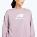 Női New Balance French Terry Stacked icewine melegítőfelső 4