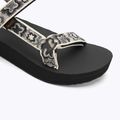 Teva Midform Universal női szandál neon virágos fekete / fehér 7