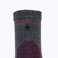 Női zokni Samrtwool Hike Targeted Cushion Mid Crew közepes szürke 3