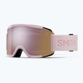 Síszemüveg Smith Squad carnation/chrp everyday rose gold mirror/clear 6