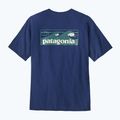 Férfi Patagonia Boardshort Logo Pocket póló Responsibili clement blue 3
