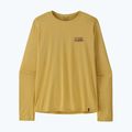 Férfi hosszú ujjú póló Patagonia Capilene Cool Daily - '73 Skyline limestone yellow/light limestone yellow c-dye