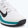 Férfi teniszcipő Nike Vapor 12 fehér / fekete / ragyogó smaragdzöld 7