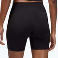 Női rövidnadrág Jordan Sport Dri-Fit Magas derekú 6" fekete/fehér 3