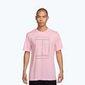Férfi póló Nike Court Heritage pink foam