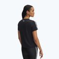 Női edzőpóló Under Armour Tech Wordmark Tape black/white/white 2