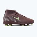 Gyerek focicipő Nike Mercurial Superfly 10 Club "Kylian Mbappé" Jr FG/MG Plum Eclipse/Metallic Silver