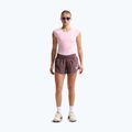 Női futópóló Nike Swoosh Run Dri-Fit pink foam/photon dust/white 2