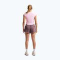 Női futópóló Nike Swoosh Run Dri-Fit pink foam/photon dust/white 3