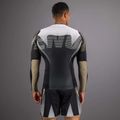 Férfi hosszú ujjú rashguard Venum Adrenaline Rashguard black/sand 3