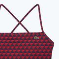 Lacoste MF7264 penumbra / alizarin / red női egyrészes fürdőruha 2