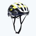 ABUS AirBreaker Movistar Team 24 navy/sárga/fehér kerékpáros sisak