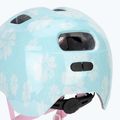 Gyerek kerékpáros sisak Alpina Ximo 2 Jr aqua rose flower gloss 7