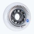 Görkorcsolya kerekek Powerslide Spinner 84 mm/88A 4 pcs. white 2