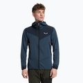 Férfi Salewa Agner Hybrid PL/DST FZ Hoody fleece pulóver sötétkék 00-0000027371