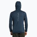 Férfi Salewa Agner Hybrid PL/DST FZ Hoody fleece pulóver sötétkék 00-0000027371 3