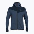 Férfi Salewa Agner Hybrid PL/DST FZ Hoody fleece pulóver sötétkék 00-0000027371 5