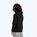 Férfi Alpha Industries Puff Print kapucnis pulóver fekete 4