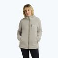 Női polár pulóver Jack Wolfskin Cradle Mountain Pile Full Zip világos homok