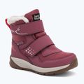 Gyerekcipők Jack Wolfskin Polar Bear-B Texapore Mid Vc szőlő
